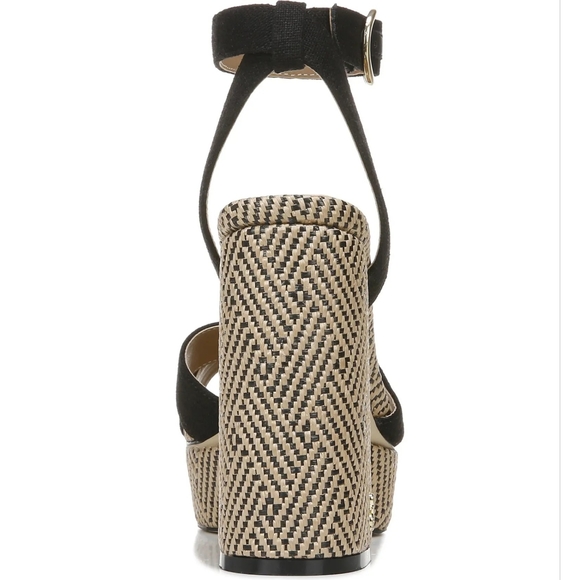 SAM EDELMAN STRAPPY DRESSY SLINGBACK SANDALS 8-8.5 - Picture 4 of 5